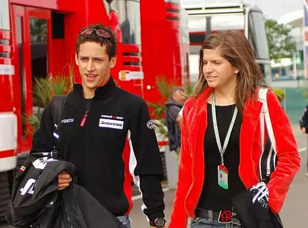 Patrick Friesacher mit seiner Freundin Evi Titel-Bild zur News: Patrick Friesacher mit seiner Freundin Evi
