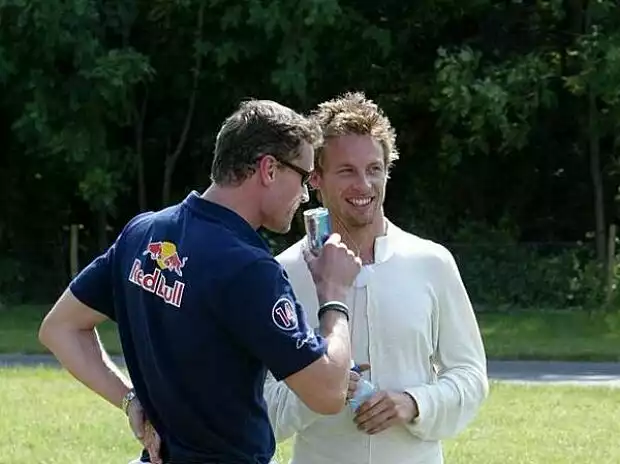 David Coulthard und Jenson Button Titel-Bild zur News: David Coulthard und Jenson Button
