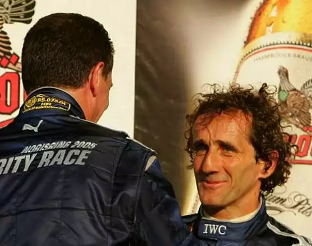 Nigel Mansell und Alain Prost Titel-Bild zur News: Nigel Mansell und Alain Prost