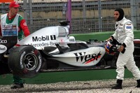 Bild zum Inhalt: Räikkönen auf Pole in Hockenheim - Unfall von Montoya