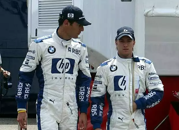 Nick Heidfeld und Mark Webber Titel-Bild zur News: Nick Heidfeld und Mark Webber