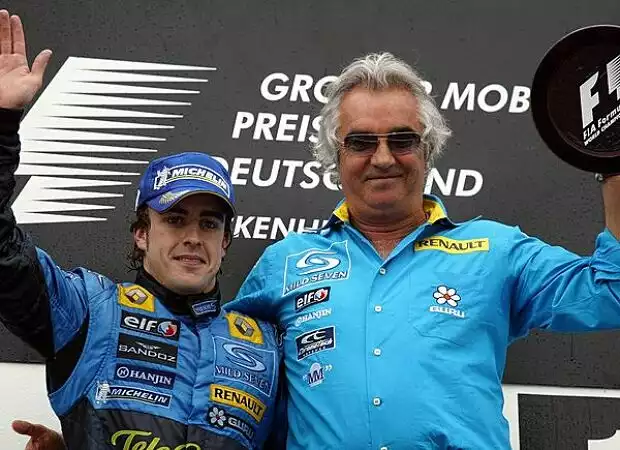 Titel-Bild zur News: Alonso und Briatore
