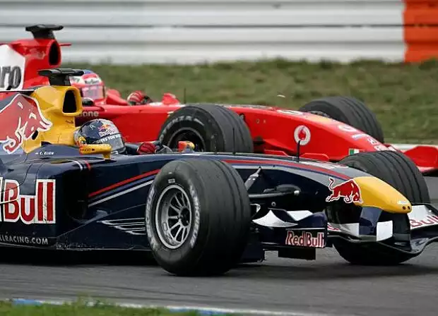 Titel-Bild zur News: Christian Klien und Rubens Barrichello