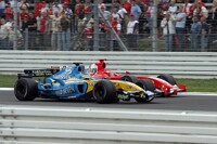 Giancarlo Fisichella und Michael Schumacher