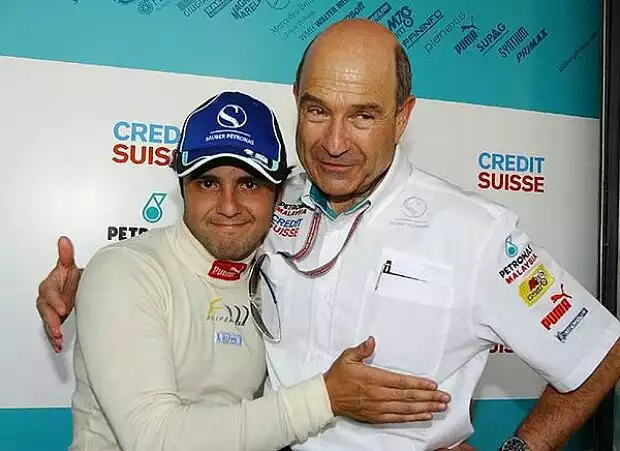Felipe Massa und Peter Sauber Titel-Bild zur News: Felipe Massa und Peter Sauber