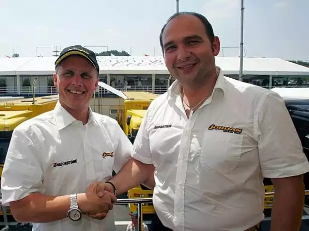 Johnny Herbert und Colin Kolles Titel-Bild zur News: Johnny Herbert und Colin Kolles