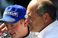 Kim Räikkönen und McLaren-Chef Ron Dennis