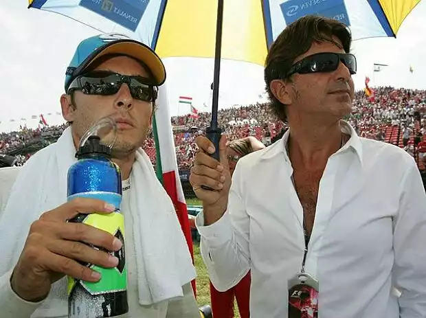 Giancarlo Fisichella und Enrico Zanarini Titel-Bild zur News: Giancarlo Fisichella und Enrico Zanarini