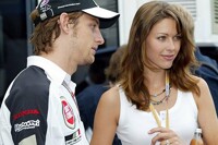 Jenson Button mit Ex-Freundin Louise