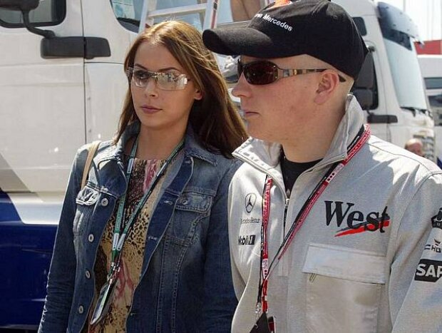 Titel-Bild zur News: Jenni und Kimi Räikkönen