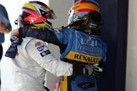 Juan-Pablo Montoya und Fernando Alonso
