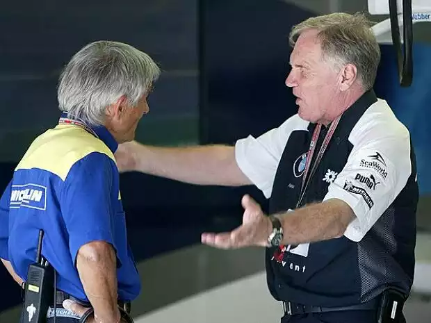Pierre Dupasquier und Patrick Head Titel-Bild zur News: Pierre Dupasquier und Patrick Head