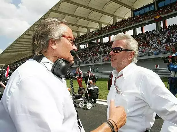 Mansour Ojjeh und Willi Weber Titel-Bild zur News: Mansour Ojjeh und Willi Weber