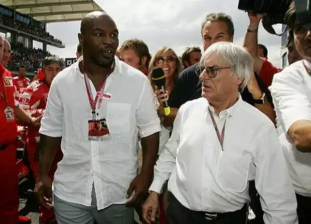 Mike Tyson und Bernie Ecclestone Titel-Bild zur News: Mike Tyson und Bernie Ecclestone