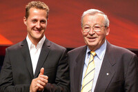 Michael Schumacher und Dr. Reinfried Pohl