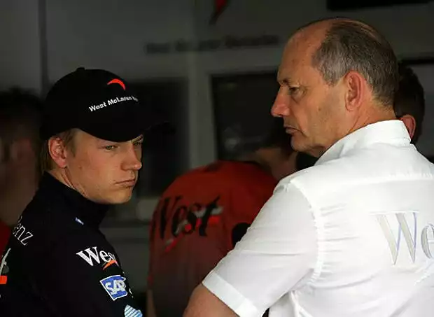 Kimi Räikkönen und Ron Dennis Titel-Bild zur News: Kimi Räikkönen und Ron Dennis