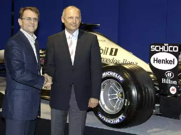 Ian Carter und Ron Dennis Titel-Bild zur News: Ian Carter und Ron Dennis