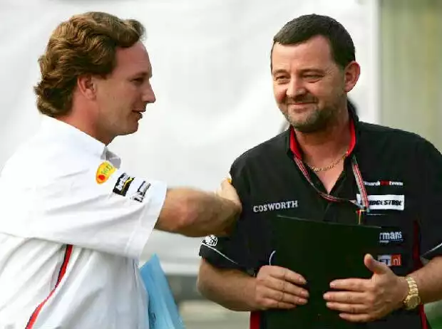 Christian Horner und Paul Stoddart Titel-Bild zur News: Christian Horner und Paul Stoddart