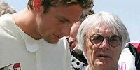 Jenson Button und Bernie Ecclestone