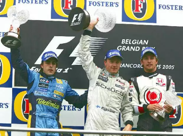 Titel-Bild zur News: Podium in Belgien 2005