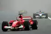 Bild zum Inhalt: Ferrari auch im belgischen Regen zu langsam