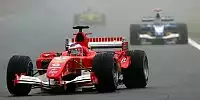 Bild zum Inhalt: Ferrari auch im belgischen Regen zu langsam