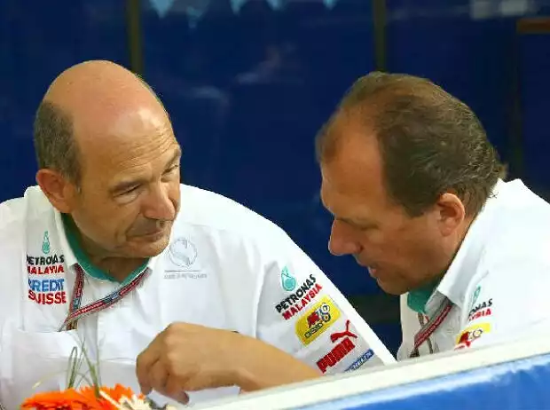 Peter Sauber und Willy Rampf Titel-Bild zur News: Peter Sauber und Willy Rampf