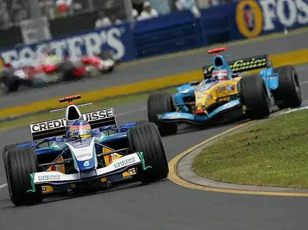 Jacques Villeneuve vor Fernando Alonso Titel-Bild zur News: Jacques Villeneuve vor Fernando Alonso
