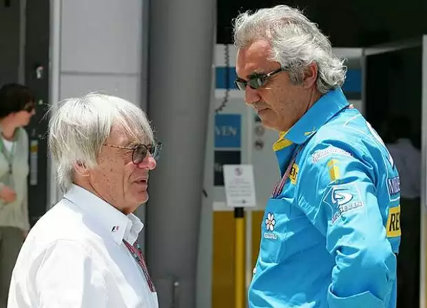 Titel-Bild zur News: Ecclestone und Briatore