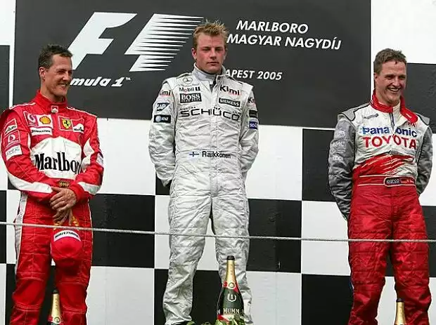 Titel-Bild zur News: Podium in Ungarn 2005