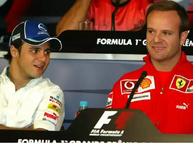 Rubens Barrichello Felipe Massa Titel-Bild zur News: Rubens Barrichello Felipe Massa
