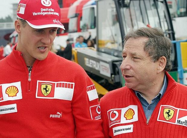 Michael Schumacher und Jean Todt