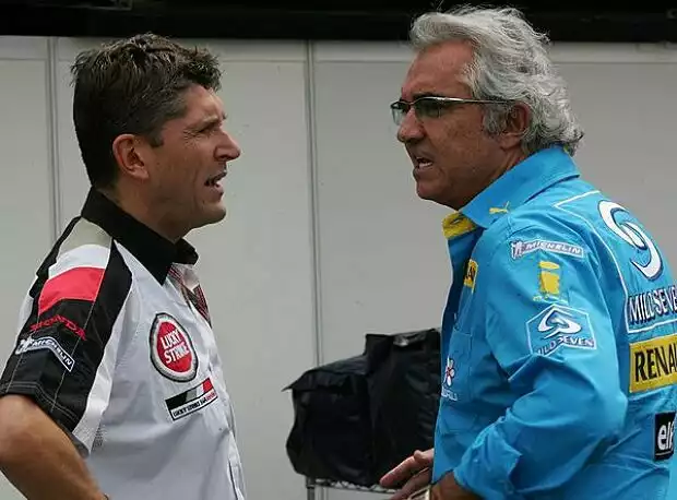 Nick Fry und Flavio Briatore Titel-Bild zur News: Nick Fry und Flavio Briatore