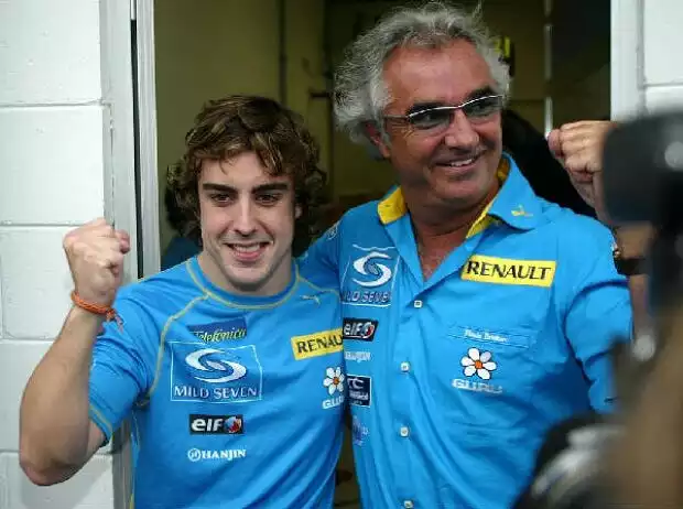 Fernando Alonso Flavio Briatore Titel-Bild zur News: Fernando Alonso Flavio Briatore