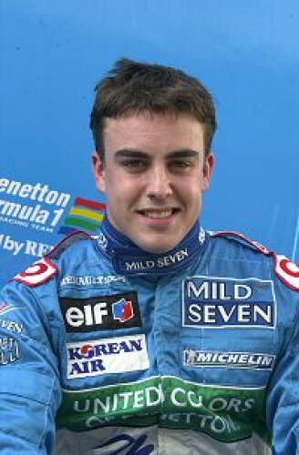 Fernando Alonso (Renault-Testfahrer) Fernando Alonso (Renault-Testfahrer)