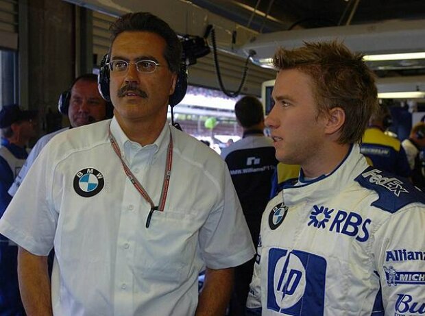 Mario Theissen und Nick Heidfeld Mario Theissen und Nick Heidfeld