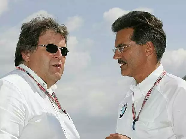 Norbert Haug und Mario Theissen Titel-Bild zur News: Norbert Haug und Mario Theissen