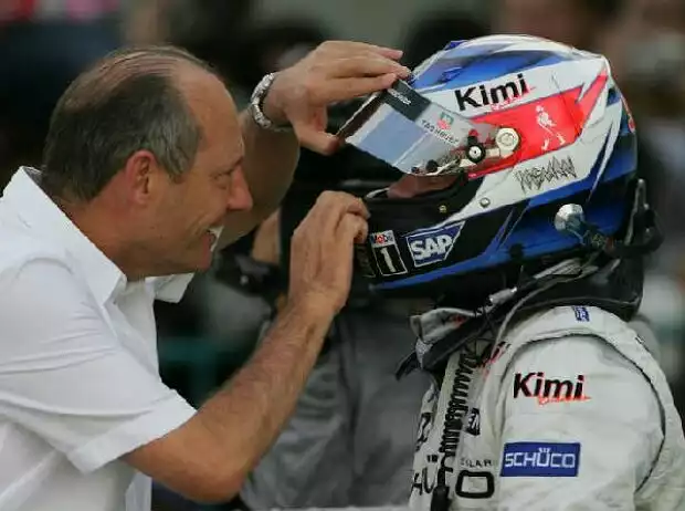 Ron Dennis mit Kimi Räikkönen Titel-Bild zur News: Ron Dennis mit Kimi Räikkönen