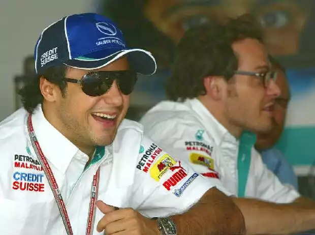 Felipe Massa und Jacques Villeneuve Titel-Bild zur News: Felipe Massa und Jacques Villeneuve