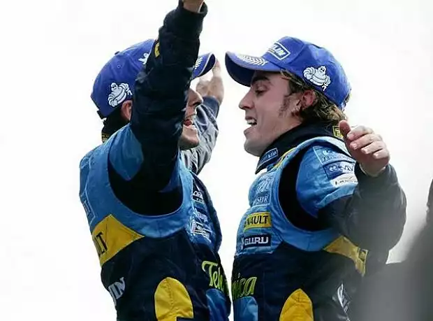 Giancarlo Fisichella und Fernando Alonso Titel-Bild zur News: Giancarlo Fisichella und Fernando Alonso