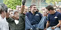 Liuzzi, Coulthard und Klien