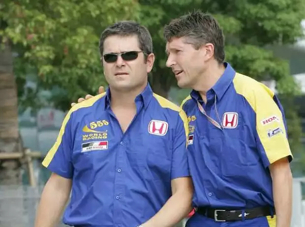Gil de Ferran und Nick Fry Titel-Bild zur News: Gil de Ferran und Nick Fry