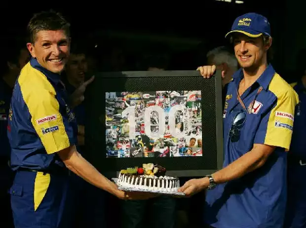 Titel-Bild zur News: Nick Fry und Jenson Button