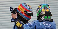 Fernando Alonso und Giancarlo Fisichella