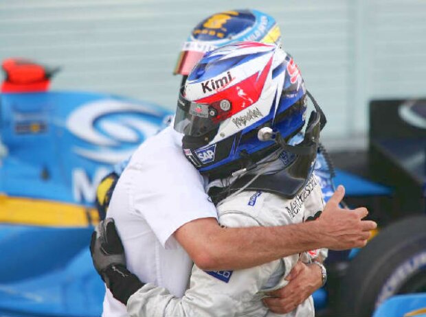 Ron Dennis und Kimi Räikkönen Ron Dennis und Kimi Räikkönen