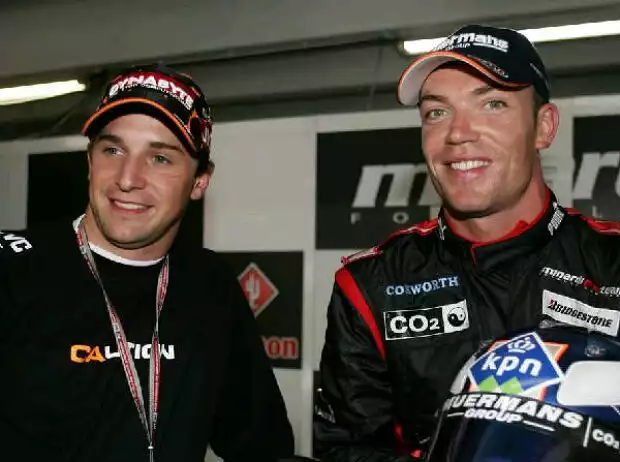 Christijan Albers und Robert Doornbos Titel-Bild zur News: Christijan Albers und Robert Doornbos
