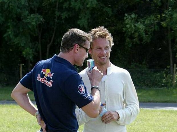 David Coulthard und Jenson Button