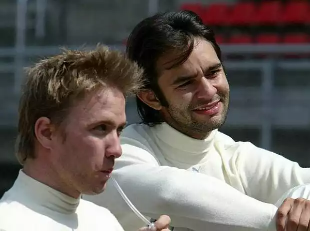 Nick Heidfeld und Antonio Pizzonia Titel-Bild zur News: Nick Heidfeld und Antonio Pizzonia