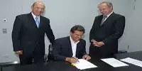 Peter Sauber, Mario Theissen und Burkhard Göschel