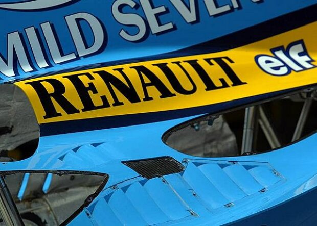 Titel-Bild zur News: Renault-Motorenabdeckung